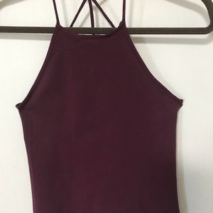 Plum Free People Tank